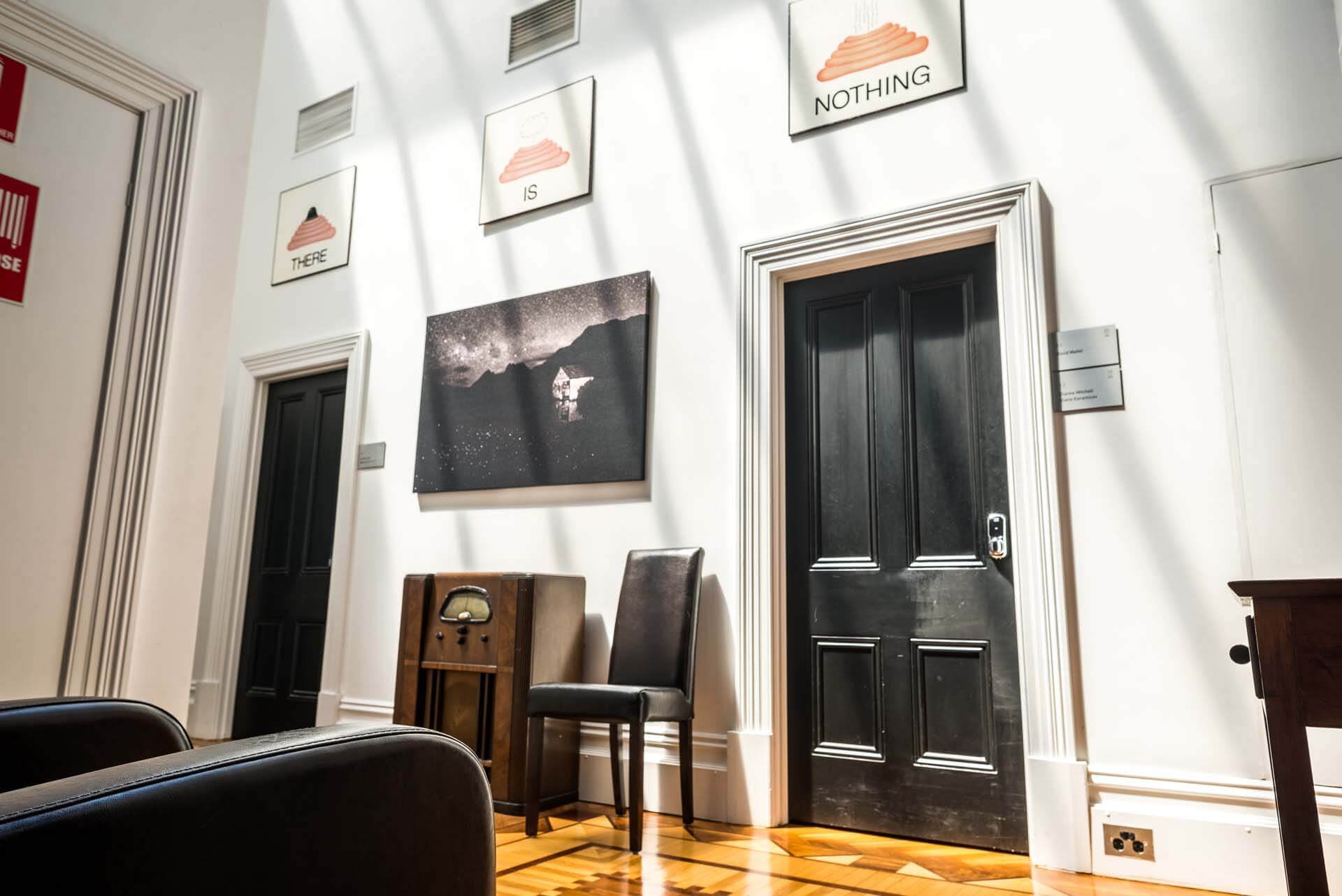 top floor waiting area