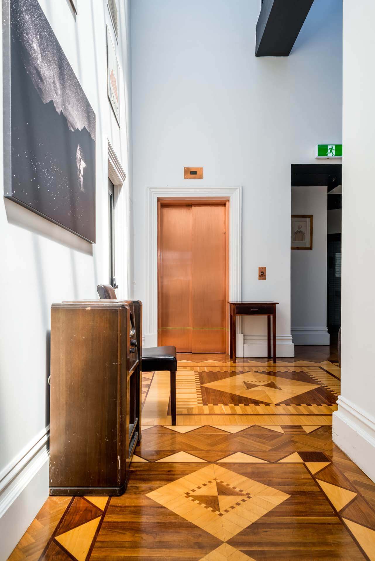 top floor waiting area