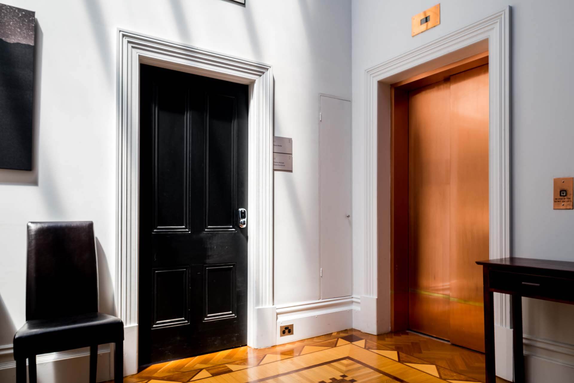 top floor waiting area